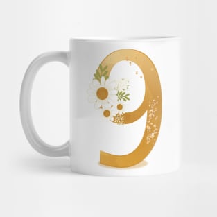 Number 9 Mug